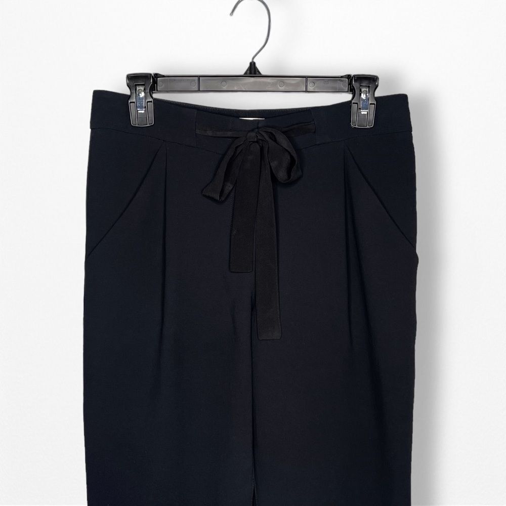 Aritzia Wilfred Allant Pant Black Cropped Dress Pants Office Size 2 High Rise - Picture 8 of 14